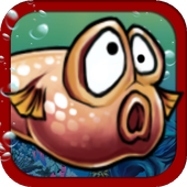 Clumsy Fish Adventure ไอคอน