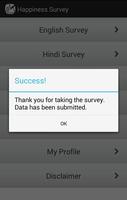 Happiness Survey capture d'écran 3