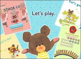 Card Playing the bears' school imagem de tela 1