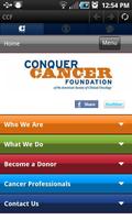 Conquer Cancer Foundation poster