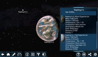 Exo Planètes Explorateur 3D capture d'écran 1