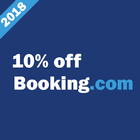 10% off Booking 图标