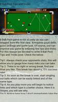 Pool Guide 8 Ball Pro capture d'écran 1