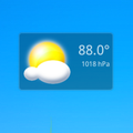 14 Mini Transparent Weather °F