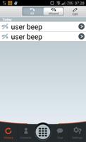 برنامه‌نما Beep  VoIP عکس از صفحه