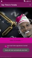 Say time in Yoruba (FREE) Affiche