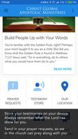 CGAM - Christ Global Apostolic Ministries screenshot 3