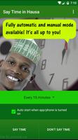 برنامه‌نما Say time in Hausa (FREE) عکس از صفحه