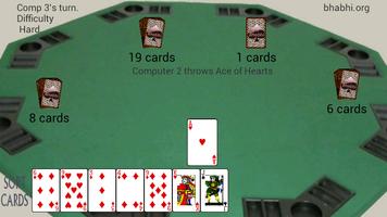 Bhabhi Card Game captura de pantalla 1