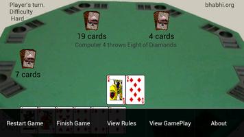 Bhabhi Card Game captura de pantalla 3
