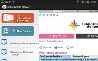 eLibrary Browser capture d'écran 1