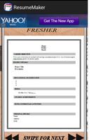 AUTO RESUME GENERATOR capture d'écran 2