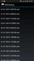 SMS Backup capture d'écran 3