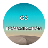 G3 Bootanimation CM12 Zeichen