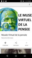Musée Virtuel de la pensée plakat