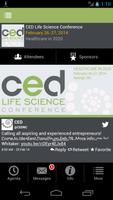 CED Life Science Conf. 2014 Affiche