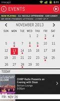 CHIRP Radio تصوير الشاشة 1