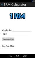 برنامه‌نما 1RM Calculator عکس از صفحه