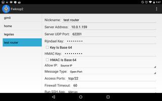 Fwknop2 screenshot 2