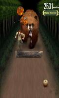 angry bear run 3D ภาพหน้าจอ 1