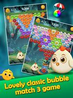 Bird Pop Funny Bubble Shooter تصوير الشاشة 3