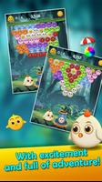 Bird Pop Funny Bubble Shooter تصوير الشاشة 2