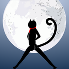 Cat to moon icône