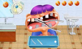 dentiste fou:dents jeu dentaire hôpital-enfants capture d'écran 1