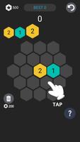 Exceed Hexagon Fun puzzle game capture d'écran 2