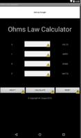 OHM'S LAW CALCULATOR captura de pantalla 3