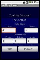 TRUNKING SIZE CALCULATOR (GB) الملصق