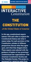 Interactive Constitution ポスター