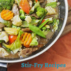 STIR-FRY Recipe - Easy Delicious Cooking आइकन
