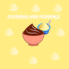 CUSTARD AND PUDDING RECIPES icône