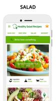 Salad Recipes:vegetable recipe poster