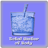 Total Water Of Body icon