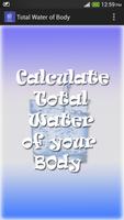 Total Water Of Body پوسٹر