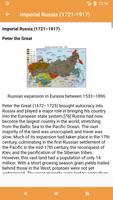برنامه‌نما Russian History عکس از صفحه