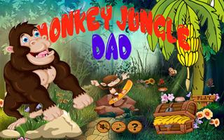 Monkey Jungle Dad capture d'écran 1