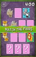 Kids Memory Match Animals Game poster