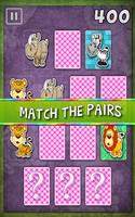 Memory Match Animaux Affiche