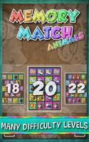 Kids Memory Match Animals Game screenshot 1