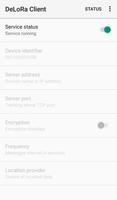 DeLoRa Client スクリーンショット 1