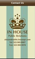 In House Public Relations ポスター