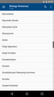 Biology dictionary offline capture d'écran 1