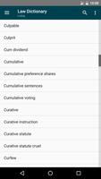 Law dictionary offline পোস্টার
