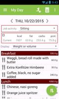 Calorie counter - Swiss اسکرین شاٹ 2