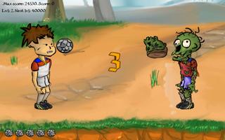 Halloween Zombie Soccer screenshot 1