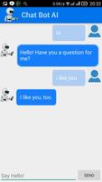 ChatBot chat with Bot AI تصوير الشاشة 1