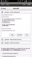DroidScript - MicroBit Plugin Ekran Görüntüsü 1